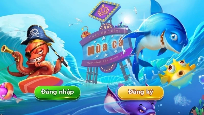 Giao diện của game bắn cá này thuộc hàng đẳng cấp cao